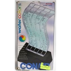 CONAIR COOL MIST IILLUMINATED WATER SWIRL ORNAMENT