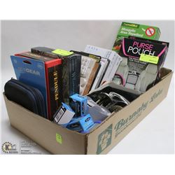 BOX OF HOUSEHOLD MISCELLANEOUS