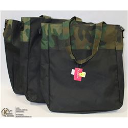 THREE MOXY CARRY BAGS