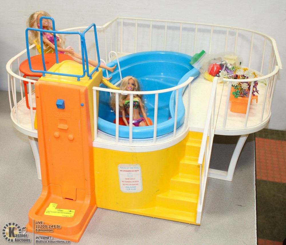 1980'S BARBIE DREAM SWIMMING POOL