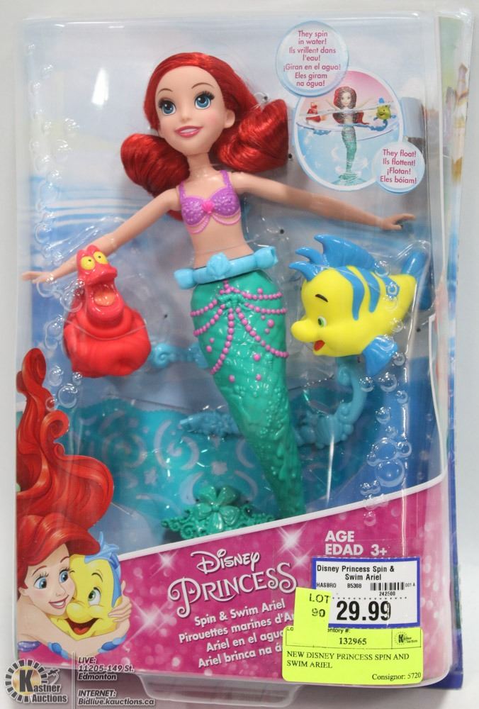disney princess spin and swim ariel