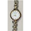 Image 1 : #1-BULOVA TWO-TONE CUBIC CRYSTAL LADIES WATCH