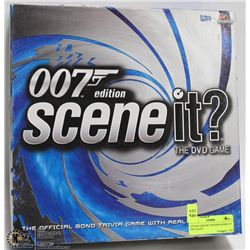 NEVER USED 007 EDITION SCENE IT? DVD GAME