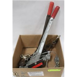 A PAIR OF HAND WINCHES