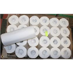 CASE WITH 24 ROLLS OF PAPER TOWEL
