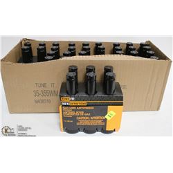 CASE WITH 36 150ML BOTTLES OF GAS LINE ANTIFREEZE