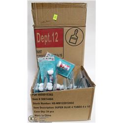 CASE WITH 48 BOTTLES SUPER GLUE