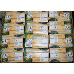 CASE WITH 12 PAIRS ASST SIZE NEW SHOES