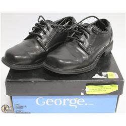 PAIR OF GEORGE BOYS SIZE 13 DRESS SHOES
