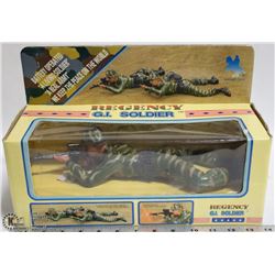 VINTAGE REGENCY  GI SOLDIER IN BOX. BATTERY