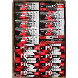 FLAT OF NIKE RELCAIMED GOLF BALLS