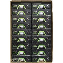 FLAT OF CALLAWAY RECLAIMED GOLF BALLS