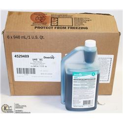 CASE OF 5 DIVERSEY FLOOR CLEANER