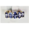 Image 1 : #30-10K YELLOW GOLD TANZANITE RING