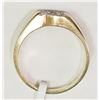 Image 2 : #34-10K DIAMOND "S" MEN'S RING