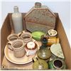 Image 1 : BOX FULL OF STONEWARE COLLECTION - SOME