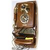 Image 1 : VINTAGE STYLE WALL HANGING ROTARY PHONE