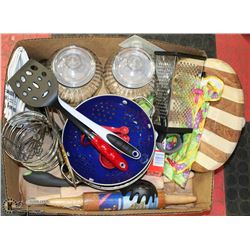 BOX W/KITCHEN & BAKING ACCESSORIES INCL.