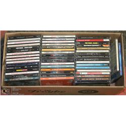 51 ASSORTED CD'S INCLUDES STEVIE RAY VAUGHN, BOB
