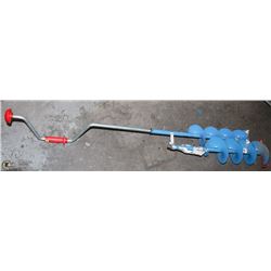 6" & 7" AUGERS WITH 2 SETS OF NEW 7" BLADES