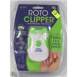 NEW ROTOCLIPPER ELECTRONIC NAIL CLIPPER