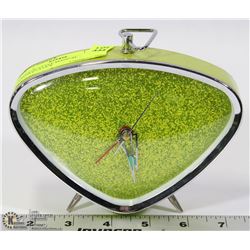 VINTAGE STYLE MANUAL WIND MANTLE CLOCK