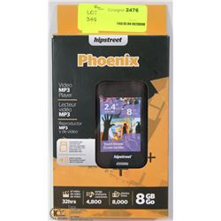 NEW HIPSTREET PHEONIX 8GB TOUCH SCREEN VIDEO