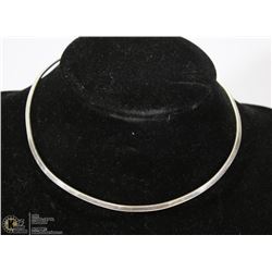 STERLING SILVER BANGLE CHOKER