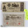 Image 1 : 1910 GERMAN 1000 MARK BANK NOTE WITH A 1840