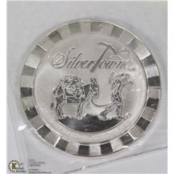 1-OZ SILVER TOWNE COIN