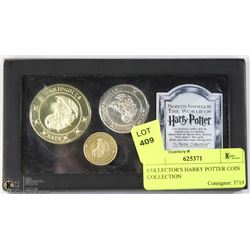 COLLECTOR'S HARRY POTTER COIN COLLECTION
