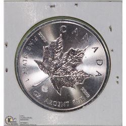 2014- 1-OZ SILVER $5 DOLLAR COIN