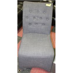 GREY SHOW HOME ACCENT CHAIR