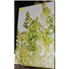 Image 1 : LOT OF 2 LEAVES CANVAS PRINTS 24X8
