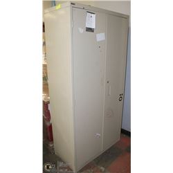 METAL DOUBLE DOOR FILING CABINET