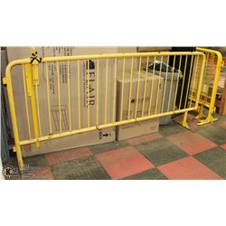 YELLOW METAL BARRIER