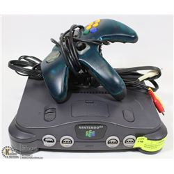 NINTENDO N64 SYSTEM WITH CONTROLLER