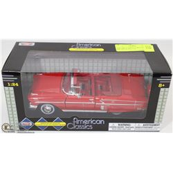 1958 CHEVY IMPALA  MOTOR MAX DIECAST SCALE 1:24