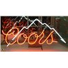 Image 1 : VINTAGE NEON COORS BEER SIGN