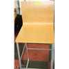 Image 1 : 2 MATCHING MAPLE BAR STOOLS 30"H
