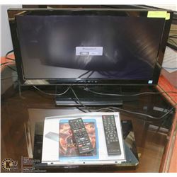 FLUID 24" LED, 1080P TV W/REMOTE AND