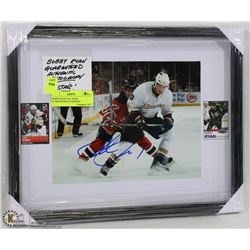 BOBBY RYAN ALL STAR GUARANTEED AUTHENTIC AUTOGRAPH