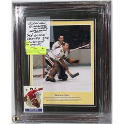 GLENN HALL MR GOALIE" PLAYED 502 CONSECUTIVE GAMES