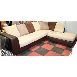 NEW 5000 MULTICOLOR CHAISE SECTIONAL