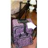Image 1 : PURPLE BOKEH 24" SUITCASE & CARRY ON BAG