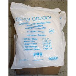 BOX OF RONCO HAIR NETS 1000 IN BOX WHITE IN COLOR