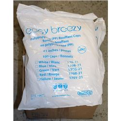 BOX OF RONCO HAIR NETS 1000 IN BOX WHITE IN COLOR