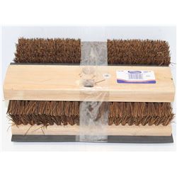 LOT OF 4 11" SHORT BRUSHES WITH SQUGEE END