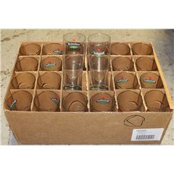 CASE OF 24 HEINEKEN 20 OZ GLASSES