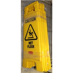 LOT OF 3 WET FLOOR SIGNS